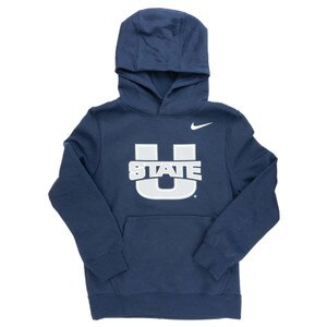 Youth Nike U-State Hoodie navy